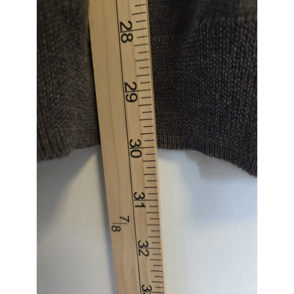 Pronto Uomo Polo Shirt Mens 4XL Brown Merino Wool Preppy Designer Casual Comfort - Picture 7 of 8